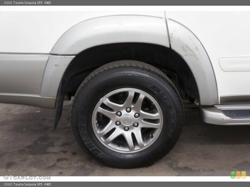 2003 Toyota Sequoia SR5 4WD Wheel and Tire Photo #95166488