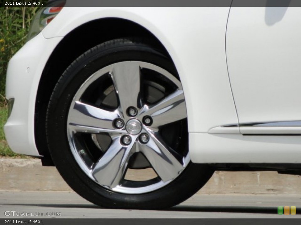 2011 Lexus LS 460 L Wheel and Tire Photo #95175836