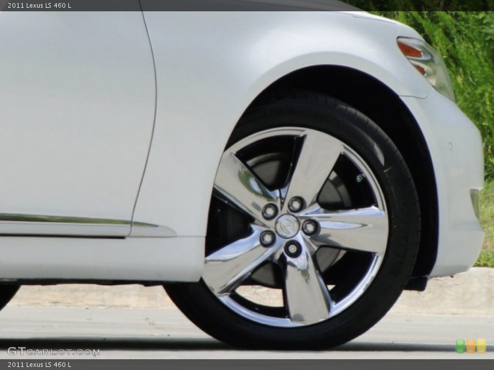 2011 Lexus LS 460 L Wheel and Tire Photo #95176379