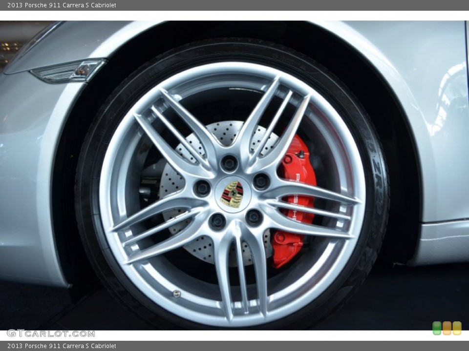 2013 Porsche 911 Carrera S Cabriolet Wheel and Tire Photo #95201513