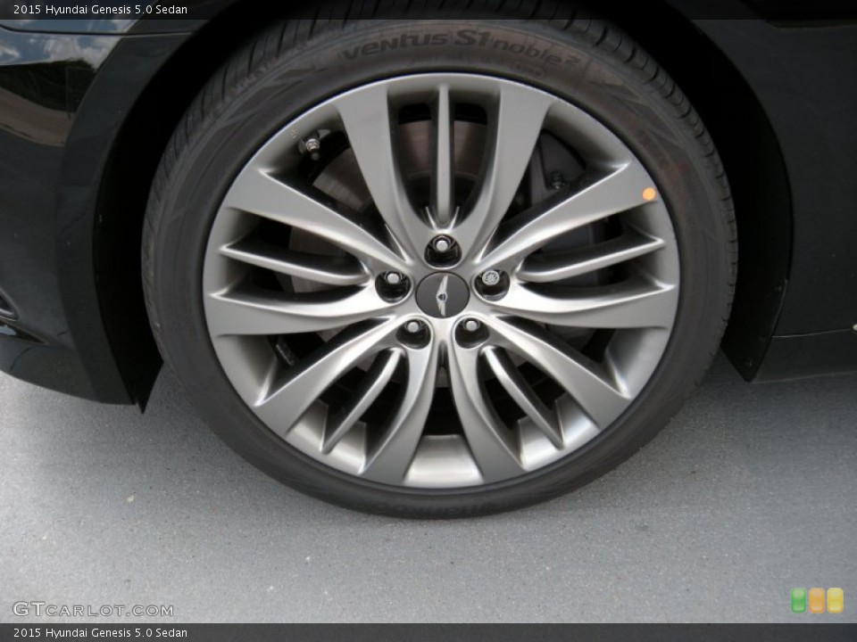 2015 Hyundai Genesis 5.0 Sedan Wheel and Tire Photo #95214642