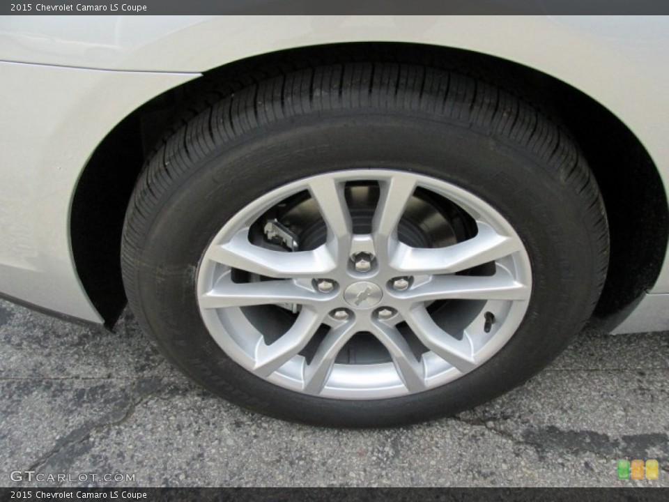 2015 Chevrolet Camaro LS Coupe Wheel and Tire Photo #95219616