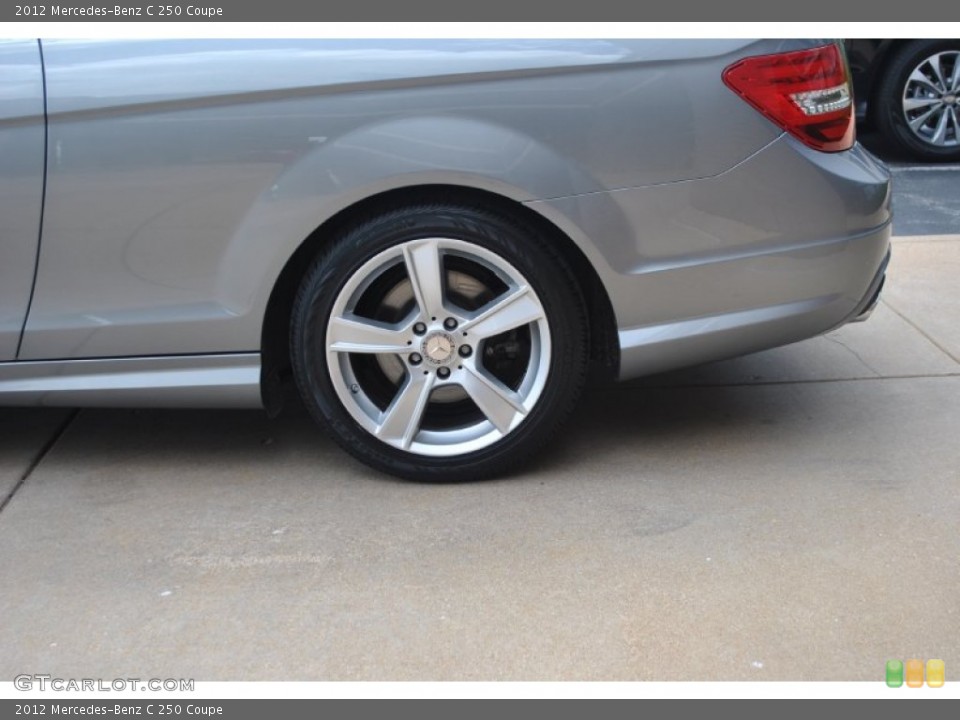 2012 Mercedes-Benz C 250 Coupe Wheel and Tire Photo #95243838