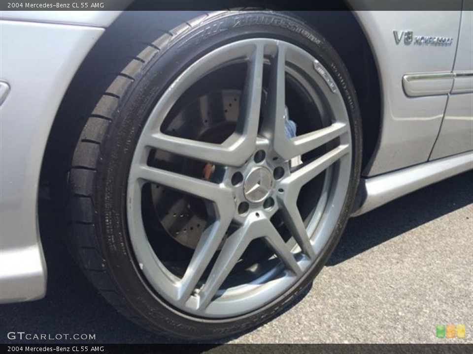 2004 Mercedes-Benz CL 55 AMG Wheel and Tire Photo #95245791