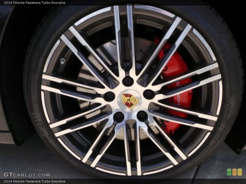 2014 Porsche Panamera Turbo Executive Wheel and Tire Photo #95247309