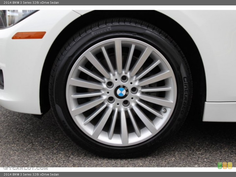 2014 BMW 3 Series 328i xDrive Sedan Wheel and Tire Photo #95247523