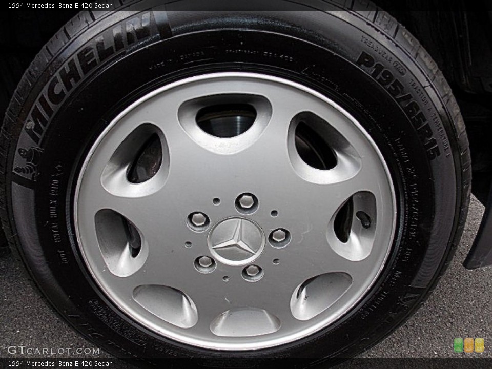 1994 Mercedes-Benz E 420 Sedan Wheel and Tire Photo #95316253