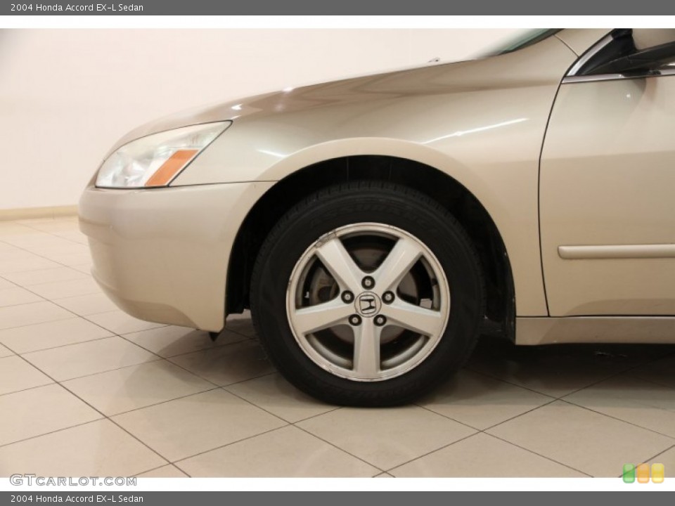 2004 Honda Accord EX-L Sedan Wheel and Tire Photo #95326441