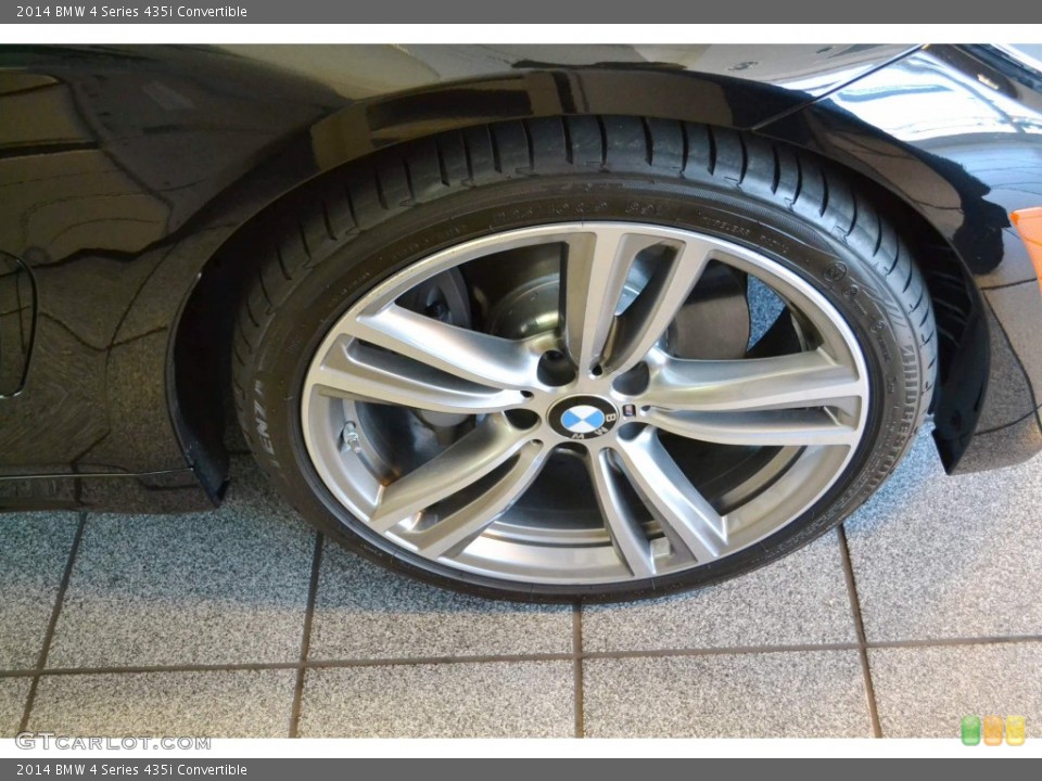 2014 BMW 4 Series 435i Convertible Wheel and Tire Photo #95330389