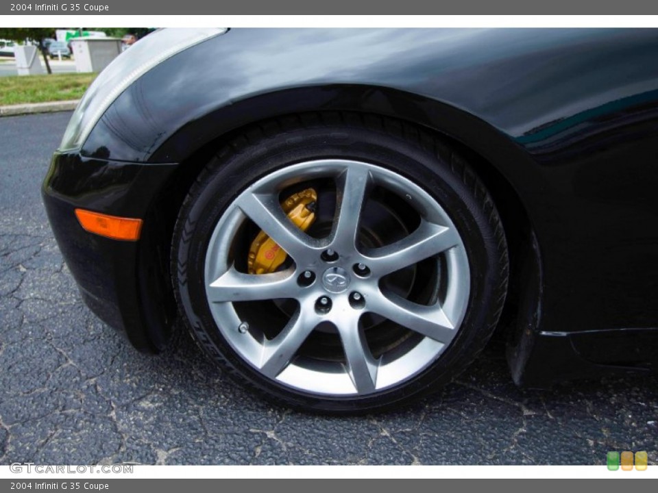 2004 Infiniti G 35 Coupe Wheel and Tire Photo #95359886