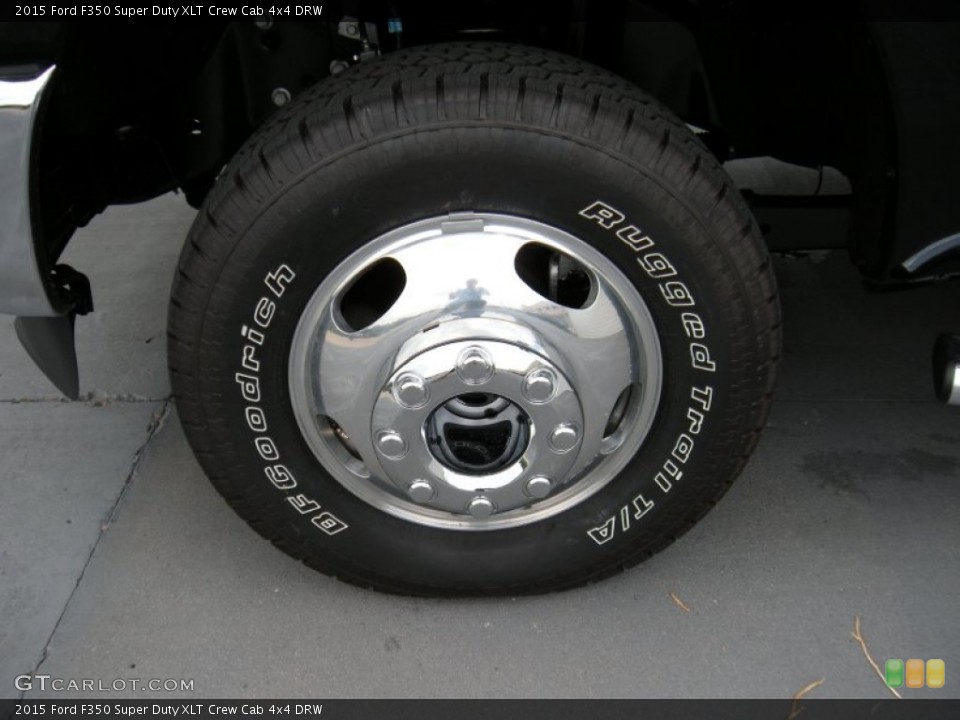 2015 Ford F350 Super Duty XLT Crew Cab 4x4 DRW Wheel and Tire Photo #95375429