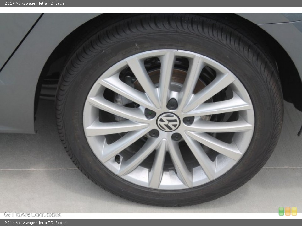 2014 Volkswagen Jetta TDI Sedan Wheel and Tire Photo #95387386