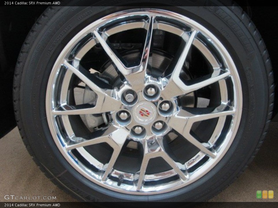 2014 Cadillac SRX Premium AWD Wheel and Tire Photo #95393218