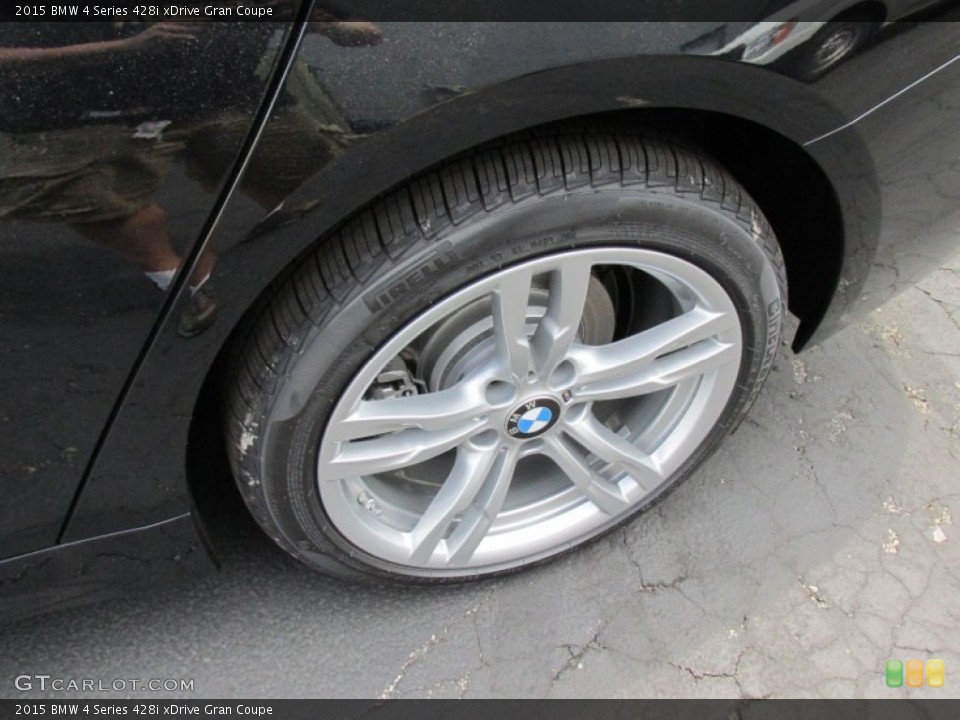 2015 BMW 4 Series 428i xDrive Gran Coupe Wheel and Tire Photo #95400164