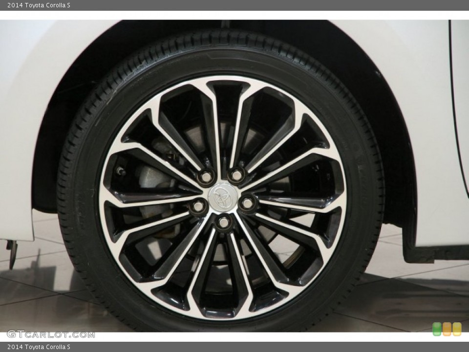2014 Toyota Corolla S Wheel and Tire Photo #95400713