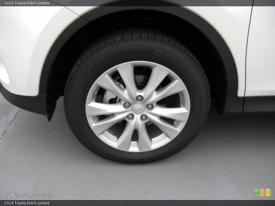 2014 Toyota RAV4 Limited Wheel and Tire Photo #95421963