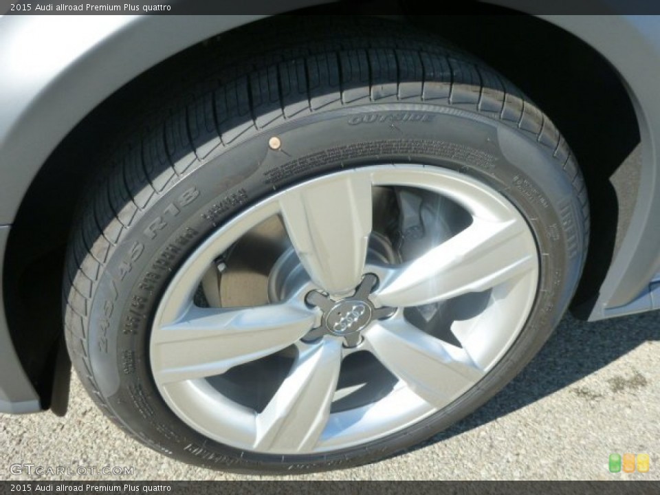2015 Audi allroad Premium Plus quattro Wheel and Tire Photo #95443601