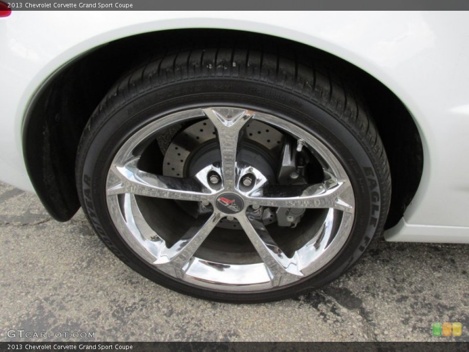 2013 Chevrolet Corvette Grand Sport Coupe Wheel and Tire Photo #95447963