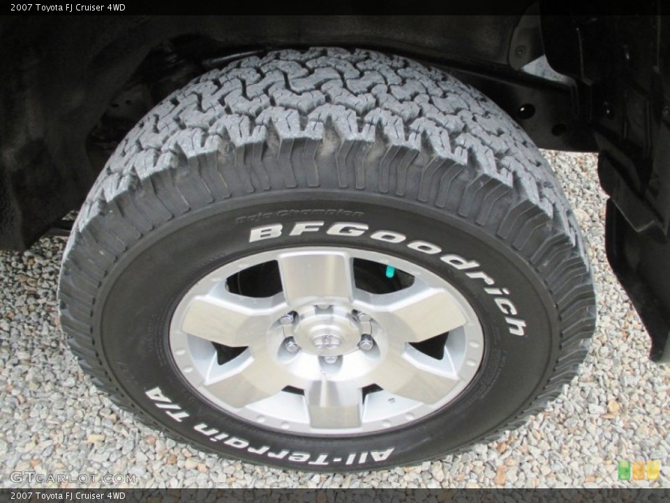2007 Toyota FJ Cruiser 4WD Wheel and Tire Photo #95451530