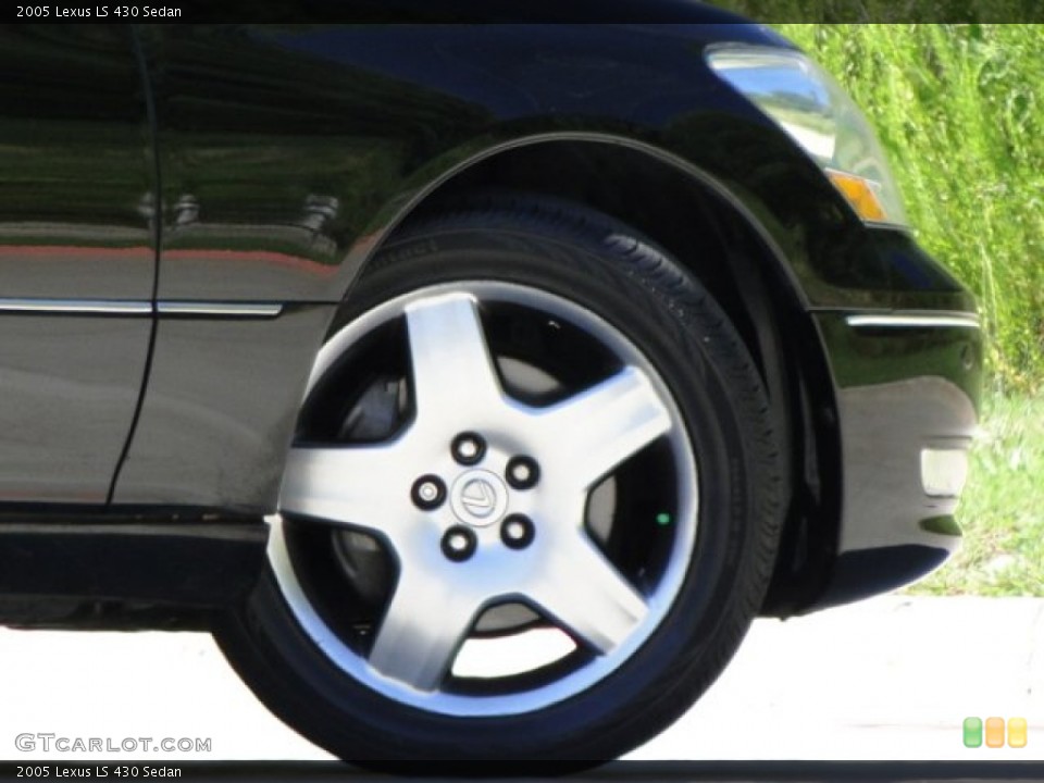 2005 Lexus LS 430 Sedan Wheel and Tire Photo #95463836