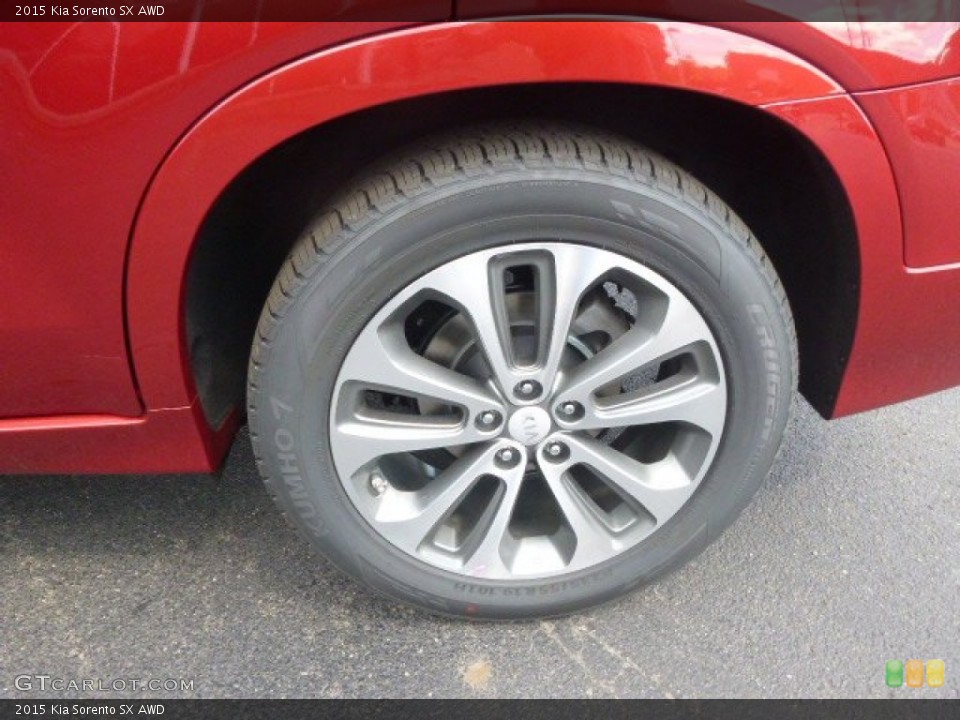 2015 Kia Sorento SX AWD Wheel and Tire Photo #95473694