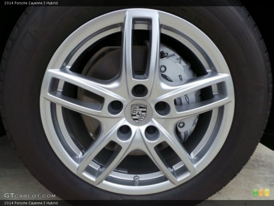 2014 Porsche Cayenne S Hybrid Wheel and Tire Photo #95507003