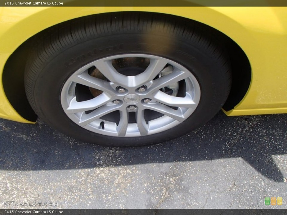 2015 Chevrolet Camaro LS Coupe Wheel and Tire Photo #95513454