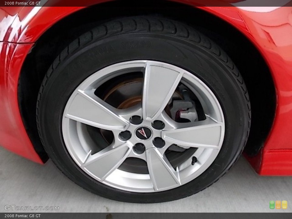 2008 Pontiac G8 GT Wheel and Tire Photo #95519265