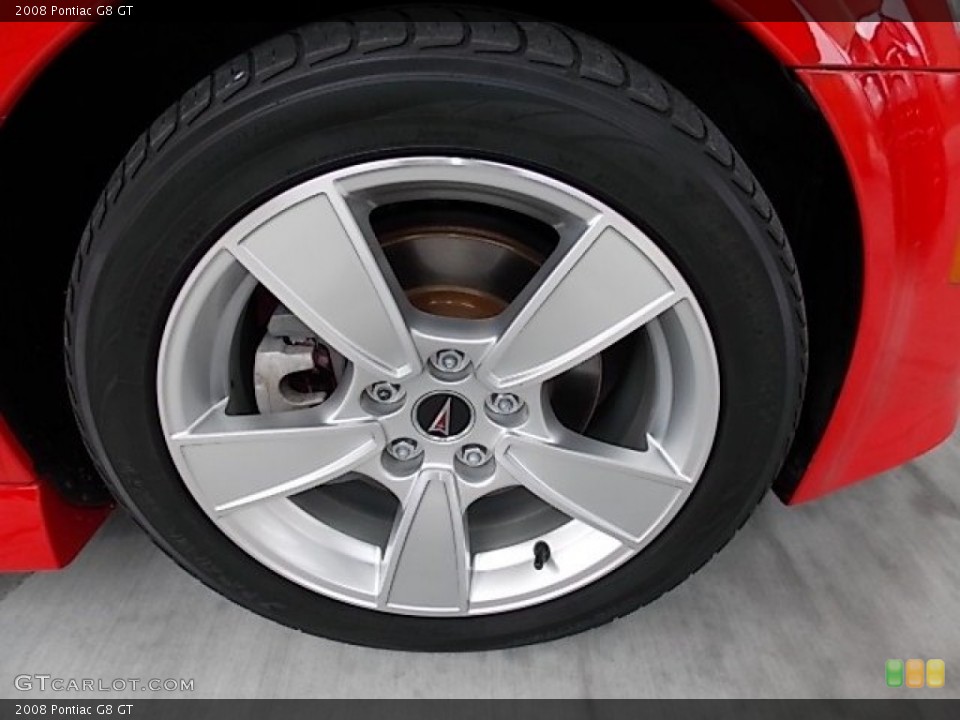 2008 Pontiac G8 GT Wheel and Tire Photo #95519323