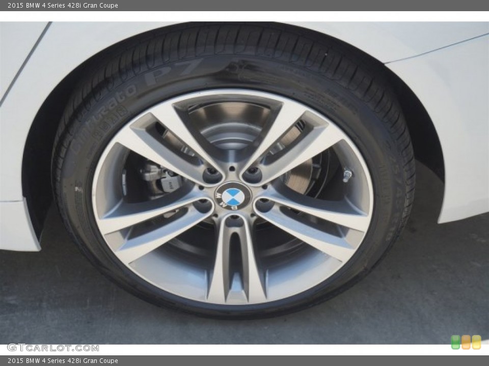 2015 BMW 4 Series 428i Gran Coupe Wheel and Tire Photo #95522205