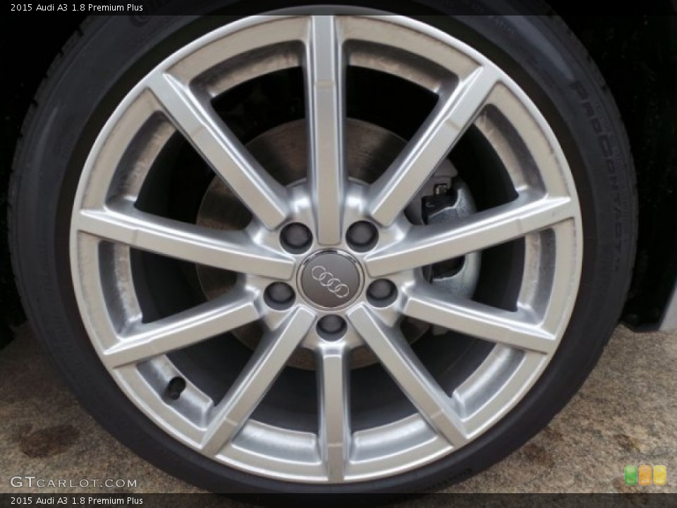 2015 Audi A3 1.8 Premium Plus Wheel and Tire Photo #95561312