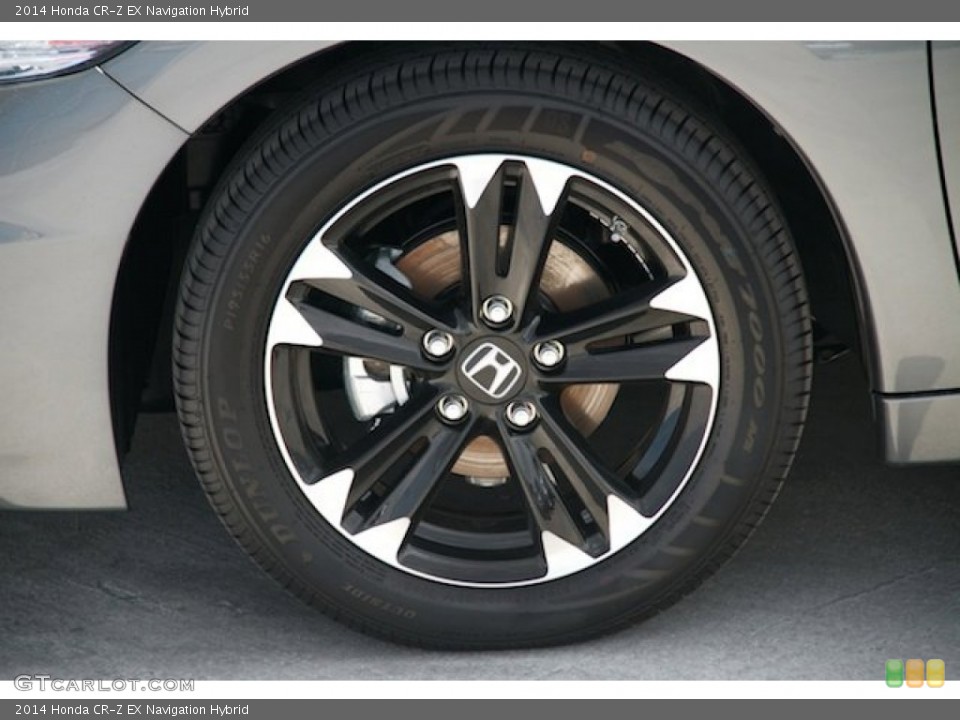 2014 Honda CR-Z EX Navigation Hybrid Wheel and Tire Photo #95577760
