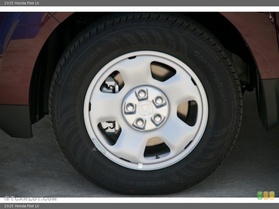 2015 Honda Pilot LX Wheel and Tire Photo #95582208