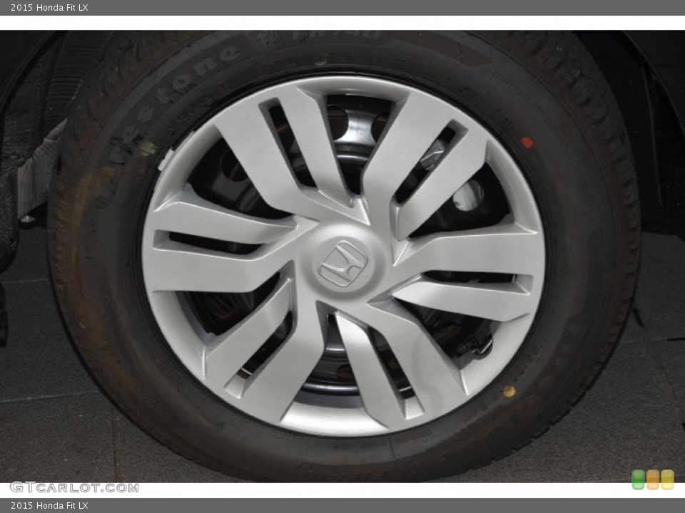 2015 Honda Fit LX Wheel and Tire Photo #95596558