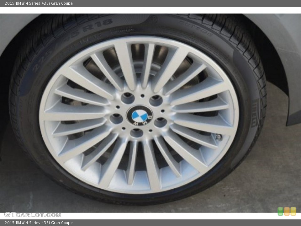 2015 BMW 4 Series 435i Gran Coupe Wheel and Tire Photo #95661712