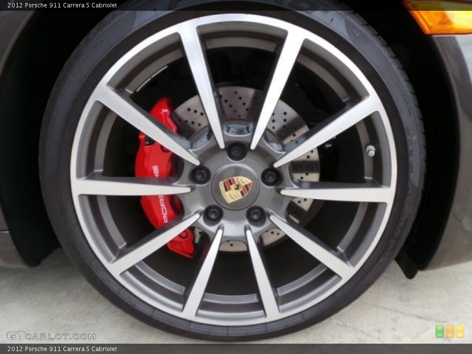 2012 Porsche 911 Carrera S Cabriolet Wheel and Tire Photo #95694375
