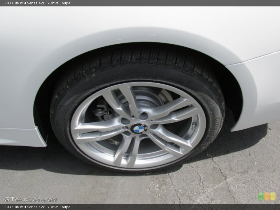2014 BMW 4 Series 428i xDrive Coupe Wheel and Tire Photo #95709341