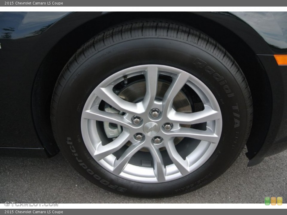 2015 Chevrolet Camaro LS Coupe Wheel and Tire Photo #95714753