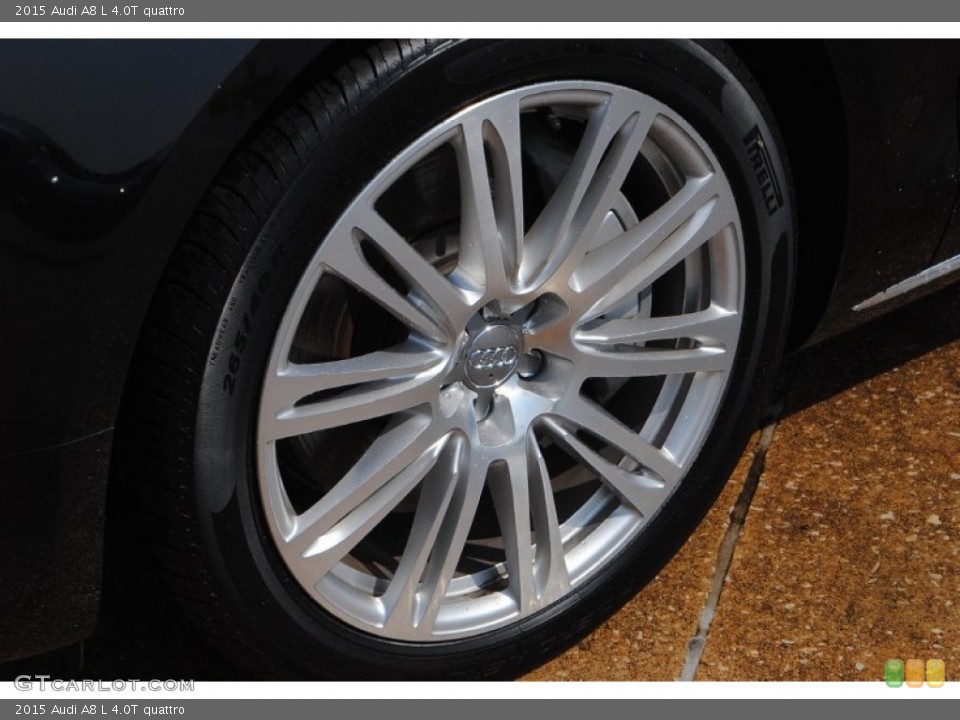 2015 Audi A8 L 4.0T quattro Wheel and Tire Photo #95719316