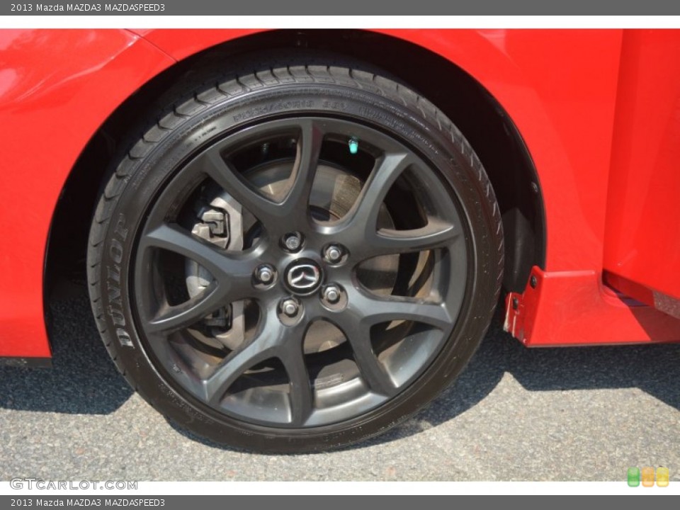 2013 Mazda MAZDA3 MAZDASPEED3 Wheel and Tire Photo #95720962