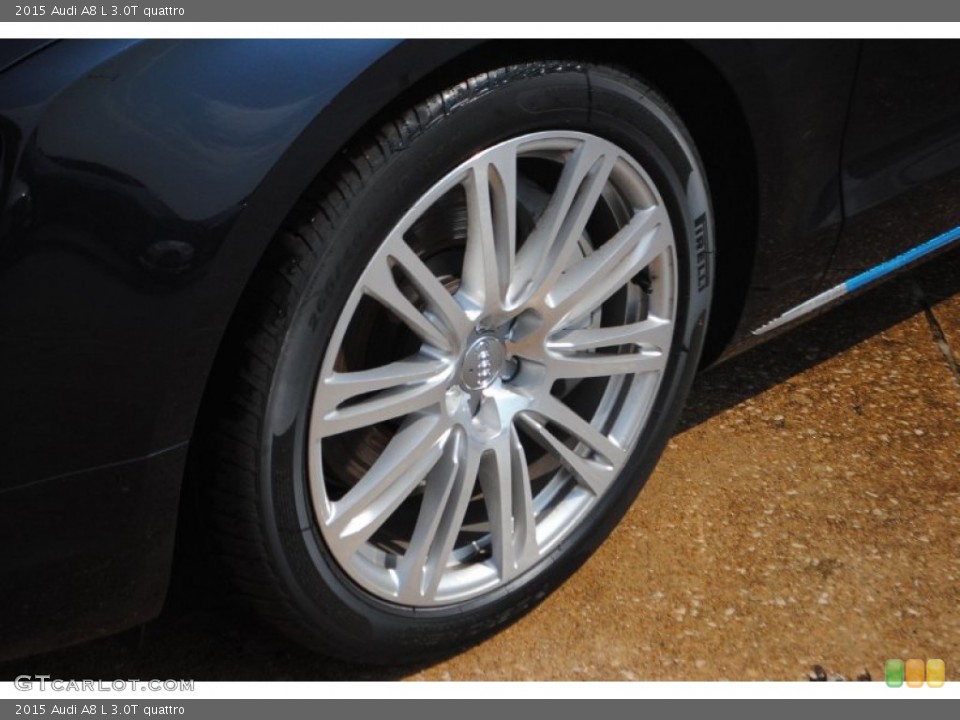 2015 Audi A8 L 3.0T quattro Wheel and Tire Photo #95722301