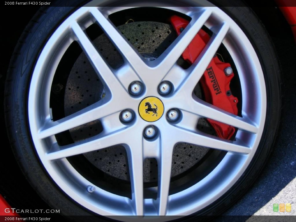 2008 Ferrari F430 Spider Wheel and Tire Photo #9572416