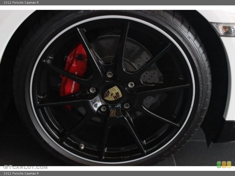 2012 Porsche Cayman R Wheel and Tire Photo #95725541