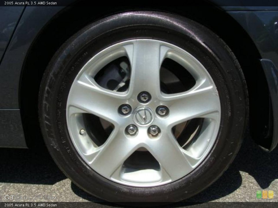 2005 Acura RL 3.5 AWD Sedan Wheel and Tire Photo #9572751