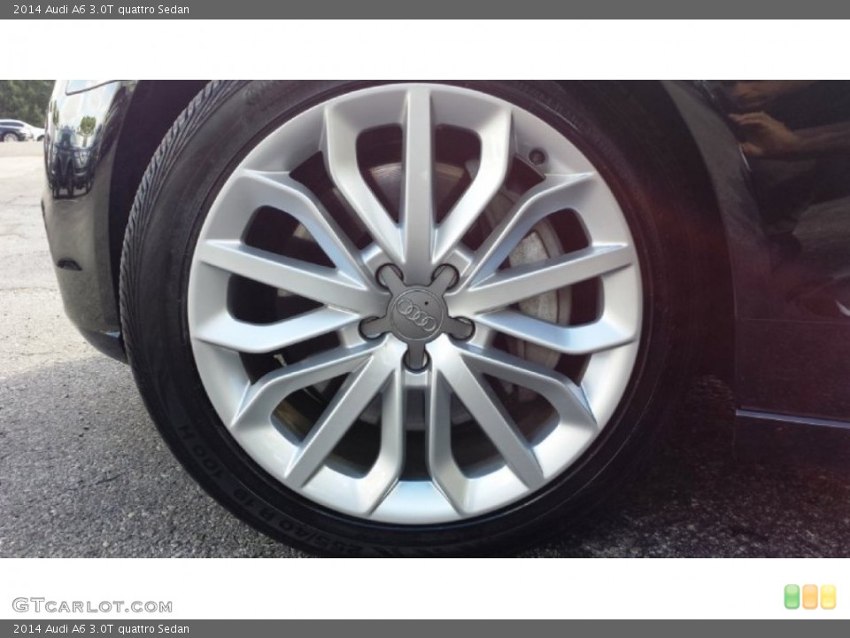 2014 Audi A6 3.0T quattro Sedan Wheel and Tire Photo #95731302