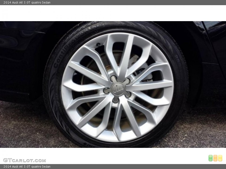 2014 Audi A6 3.0T quattro Sedan Wheel and Tire Photo #95731322