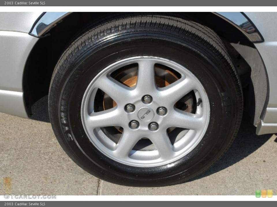 2003 Cadillac Seville SLS Wheel and Tire Photo #95743494