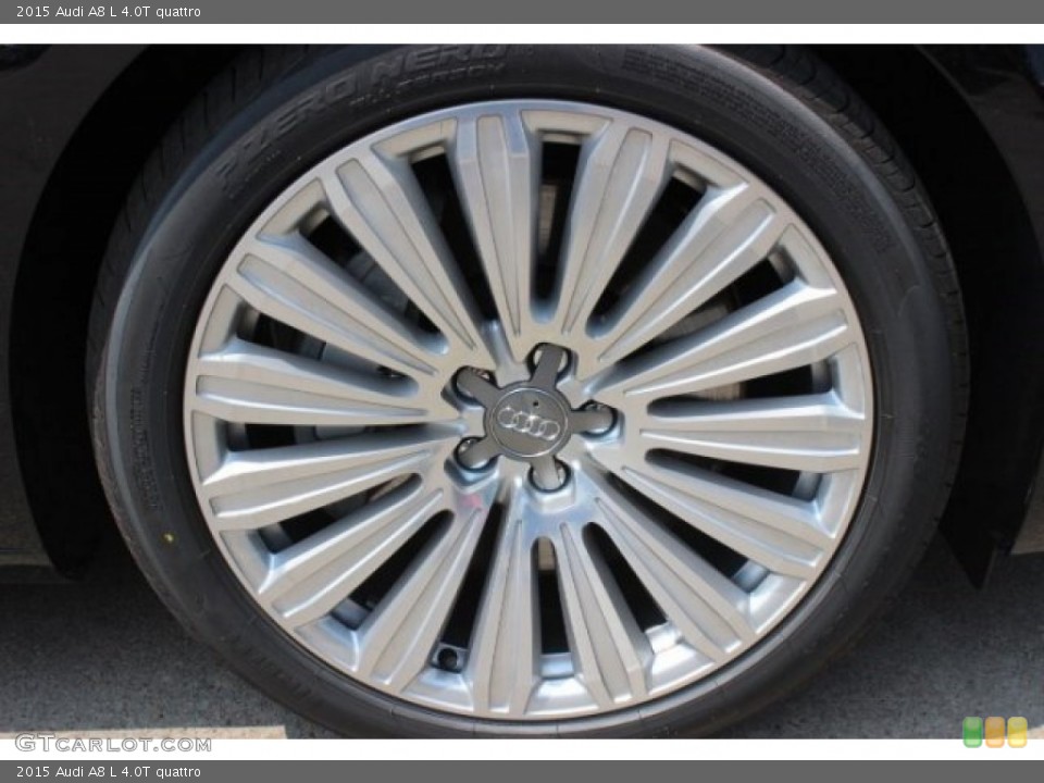 2015 Audi A8 L 4.0T quattro Wheel and Tire Photo #95761173