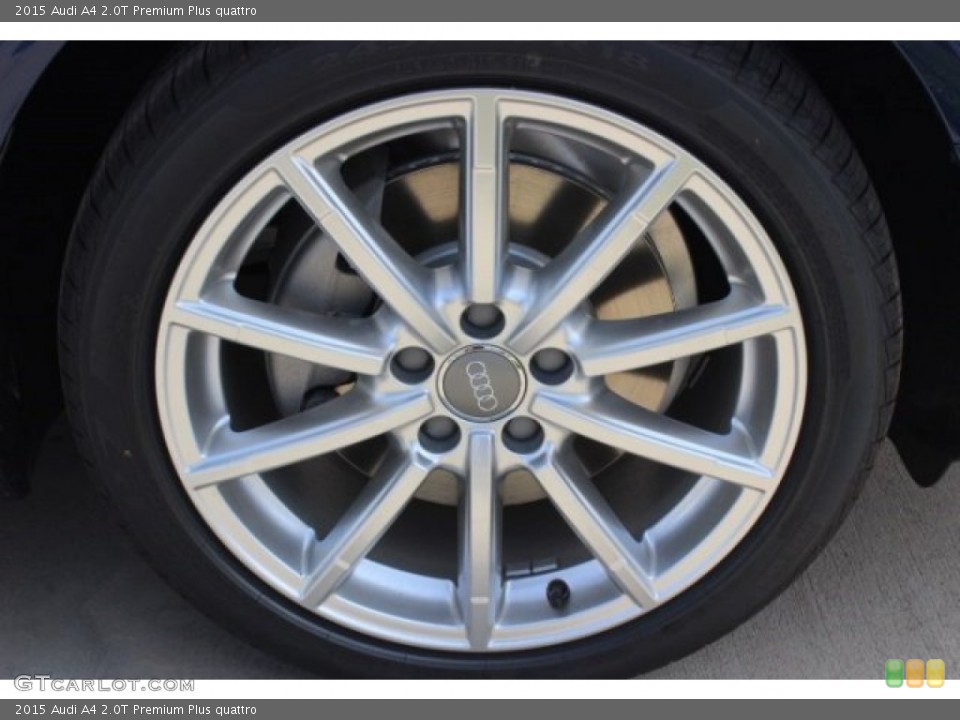 2015 Audi A4 2.0T Premium Plus quattro Wheel and Tire Photo #95765757