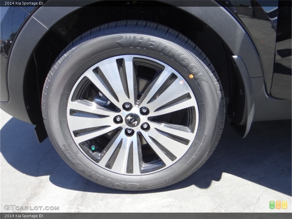 2014 Kia Sportage EX Wheel and Tire Photo #95765796